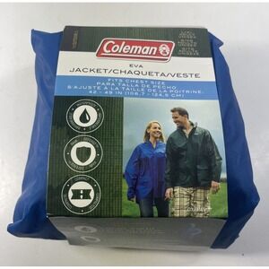 Coleman L/XL Adult Unisex Blue Jacket NEW VERY GOOD